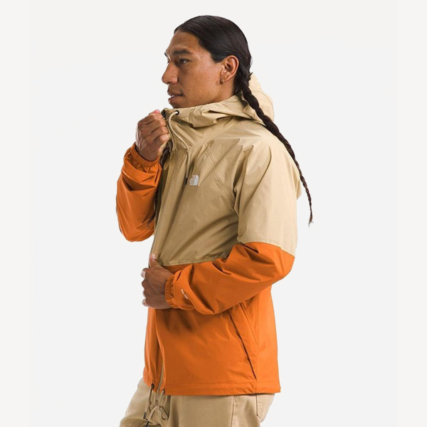 Куртка TNF Antora Rain Hoodie (Мужской; S; KhakiStone DesertRust)